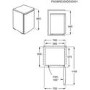 Refurbished Zanussi ZYAN8FW0 Freestanding 81 Litre Undercounter Freezer White