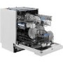 Refurbished Amica ZZV634W 12 Place Semi-integrated Dishwasher White Control Panel