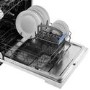 Refurbished Amica ZZV634W 12 Place Semi-integrated Dishwasher White Control Panel