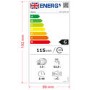Amica 12 Place Settings Semi Integrated Dishwasher - White