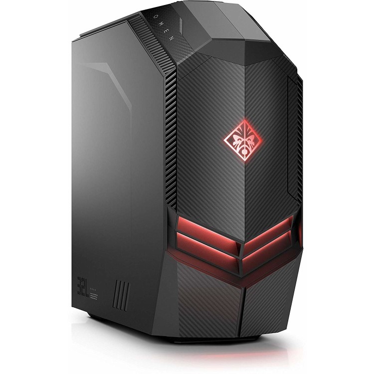 Refurbished HP Omen 880-011na Ryzen 7 1700 8GB 2TB & 256GB Radeon RX 580 Windows 10 Gaming Desktop PC
