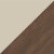 Beige and Walnut