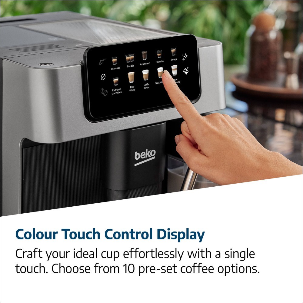colour touch control display.