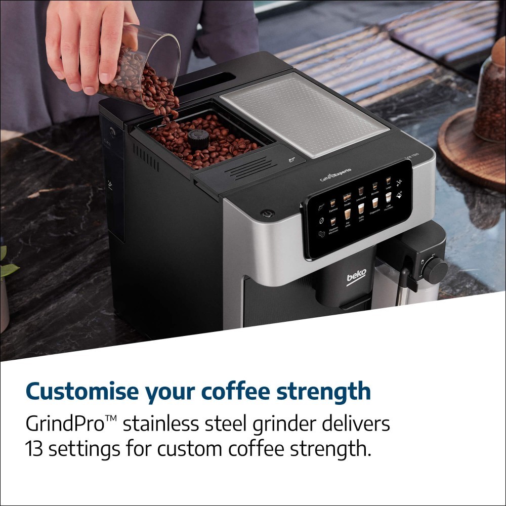 customise your coffee strength.