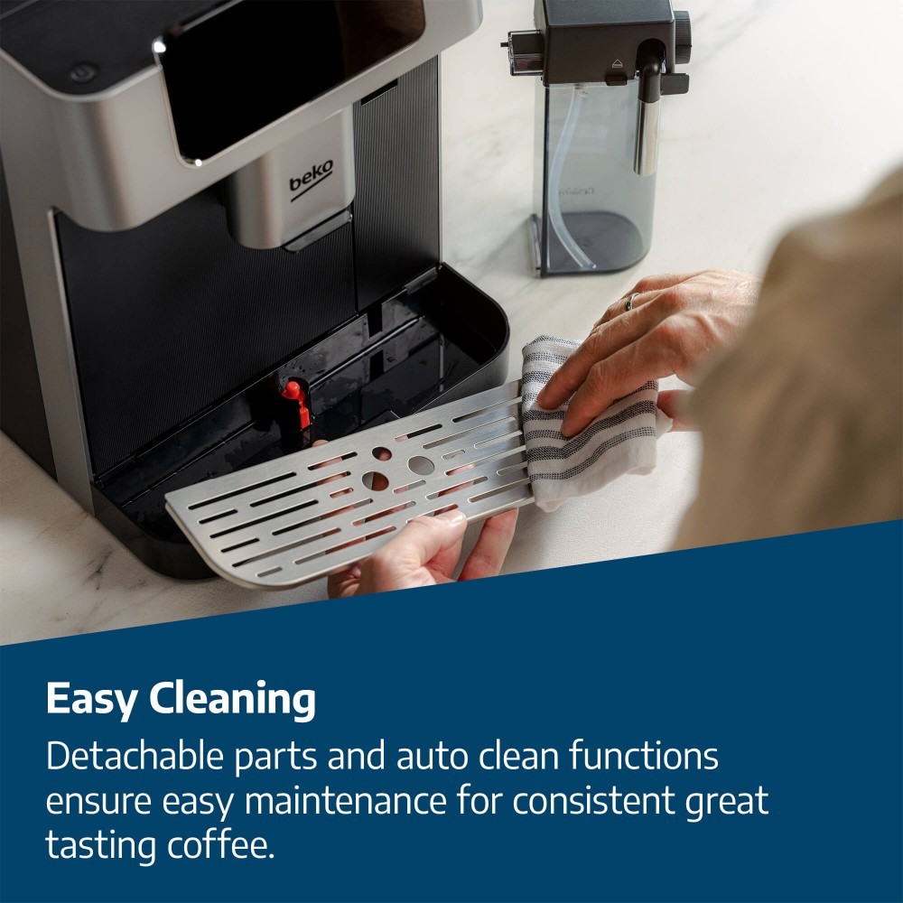 easy cleaning.