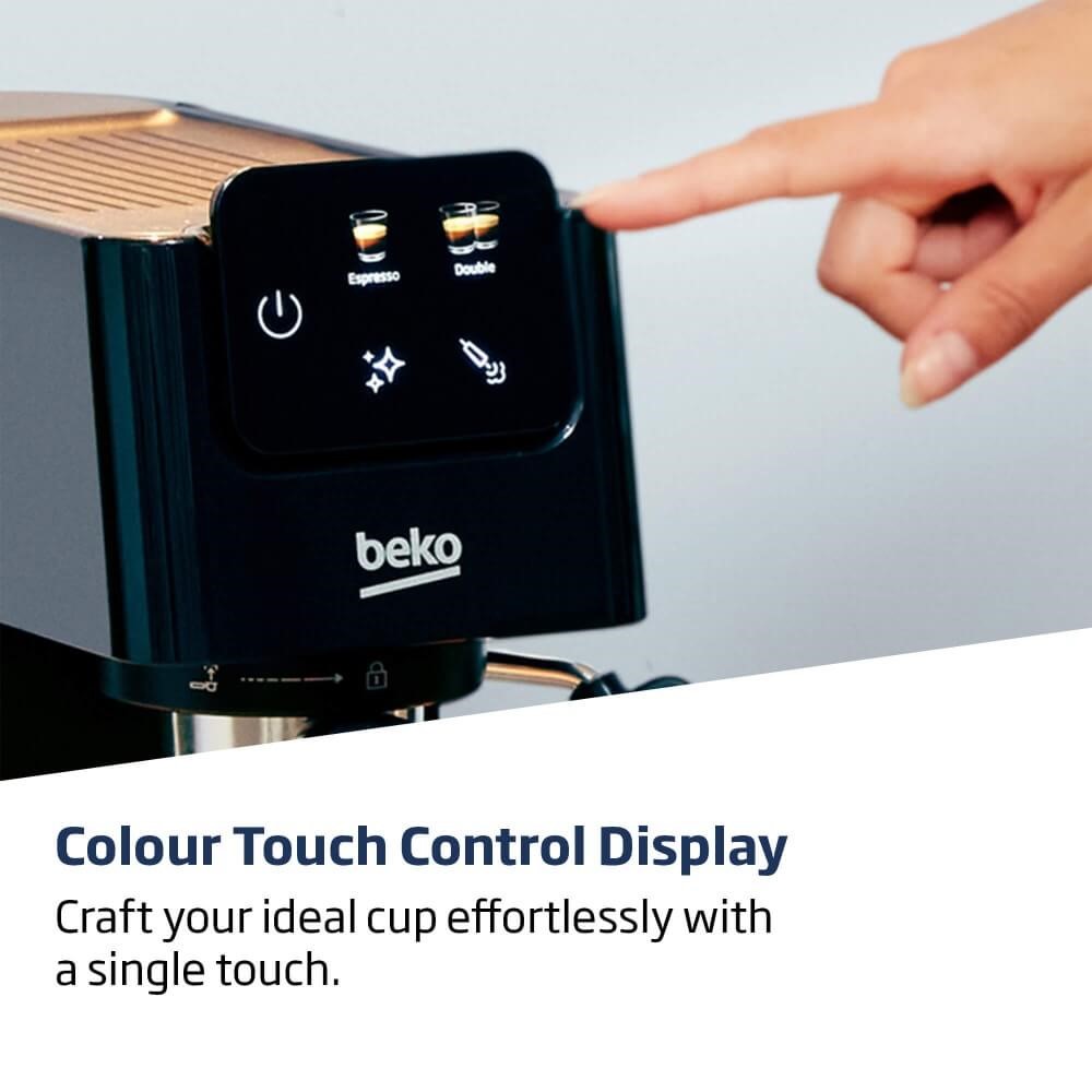 colour touch control display.