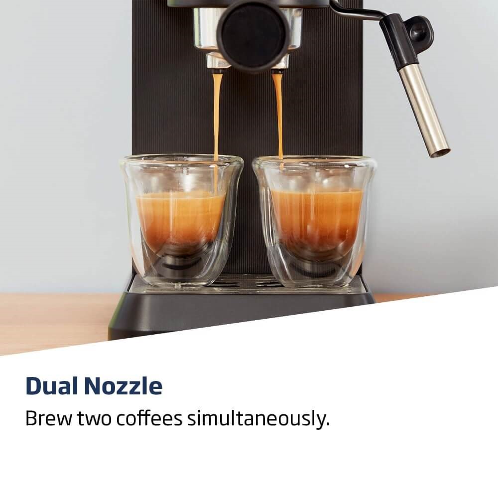 dual nozzle function.