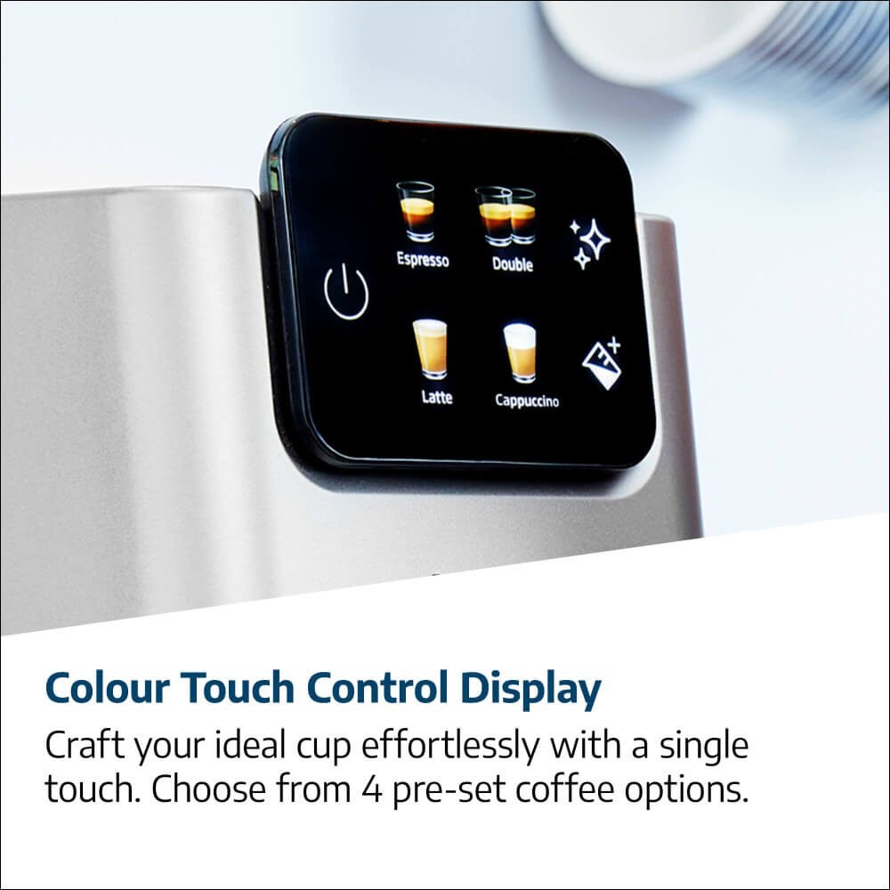 colour touch control display.