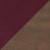 Burgundy and Walnut