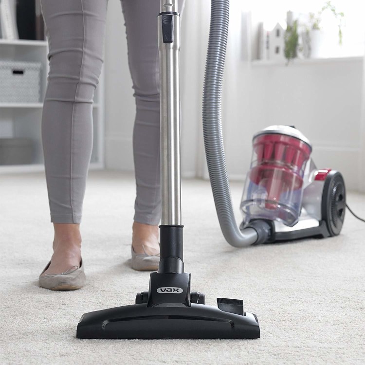 Vax CCQSAV1T1 Air Home Cylinder Vacuum Cleaner - Grey & Red