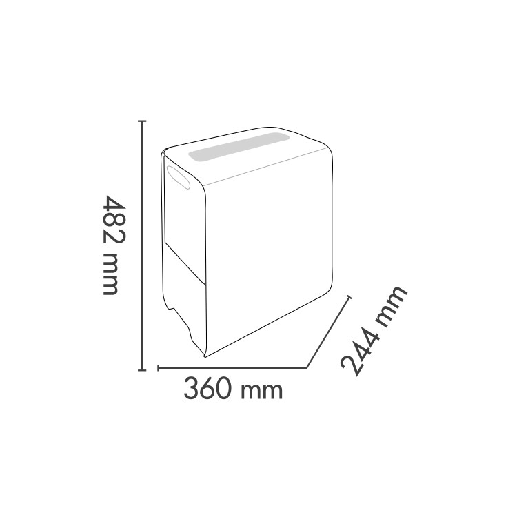GRADE A1 - Argo 24L Quiet Anti Bacterial Compressor Dehumidifier and Air Purifier