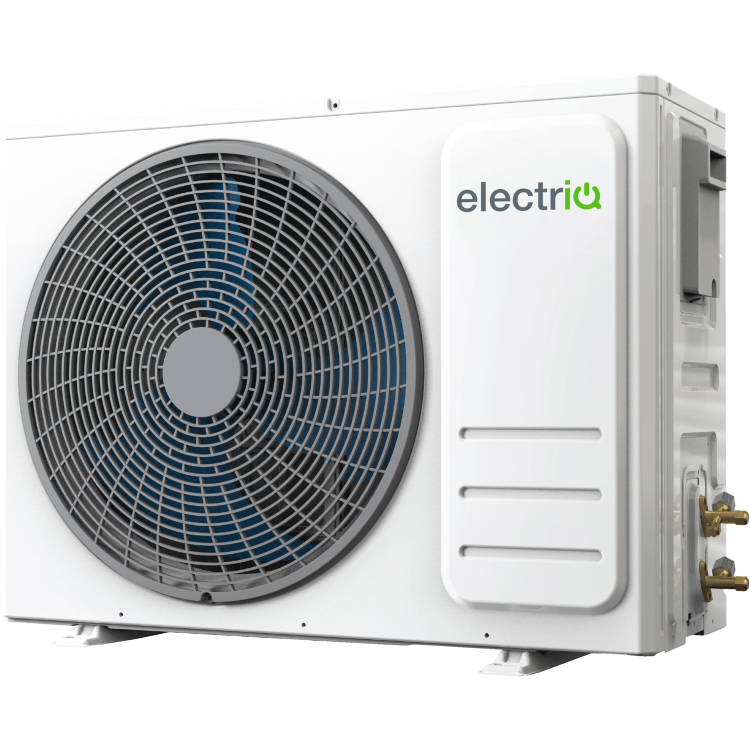 electriQ Easy-Fit 18000 BTU A++ WiFi Smart Wall Mounted Air Conditioner with Heat Pump - 4m Pipe Kit Included
