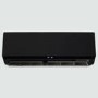 24000 BTU Black Hitachi Powered Smart Wall Mounted Split Air Conditioner with a Heat Pump