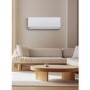 electriQ Easy-Fit 9000 BTU A++ WiFi Smart Wall Mounted Air Conditioner with Heat Pump - 4m Pipe Kit Included