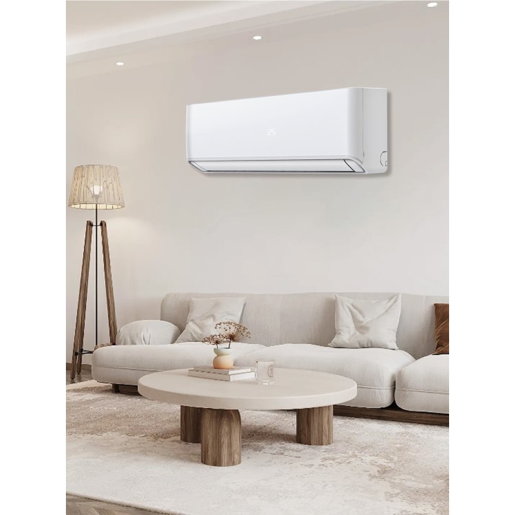 electriQ Easy-Fit 9000 BTU A++ WiFi Smart Wall Mounted Air Conditioner with Heat Pump - 4m Pipe Kit Included