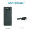 eIQ-lpb20qcb electriQ Multifunction USB 15600mah Notebook and Mobile Power Bank