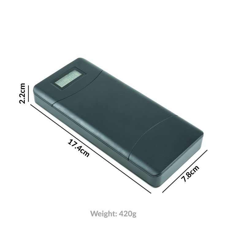 Refurbished eIQ-lpb20qcb electriQ Multifunction USB 15600mah Notebook and Mobile Power Bank