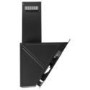 electriQ 60cm Angled Cooker Hood - Black and Stainless Steel