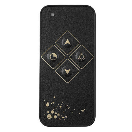 electriQ 60cm Angled Black Glass & Stainless Steel Cooker Hood Includes Optional Chimney 