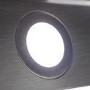 electriQ 90cm Angled Chimney Cooker Hood - Stainless Steel and Black Glass