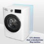 electriQ 8kg 1400rpm Washing Machine - White