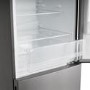 Refurbished electriQ eQ175FFLFINOXVE Freestanding 253 Litre 50/50 Low Frost Fridge Freezer Stainless Steel