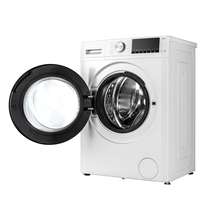 Refurbished electriQ eQMWM8KGFLA Freestanding 8KG 1400 Spin Washing Machine White