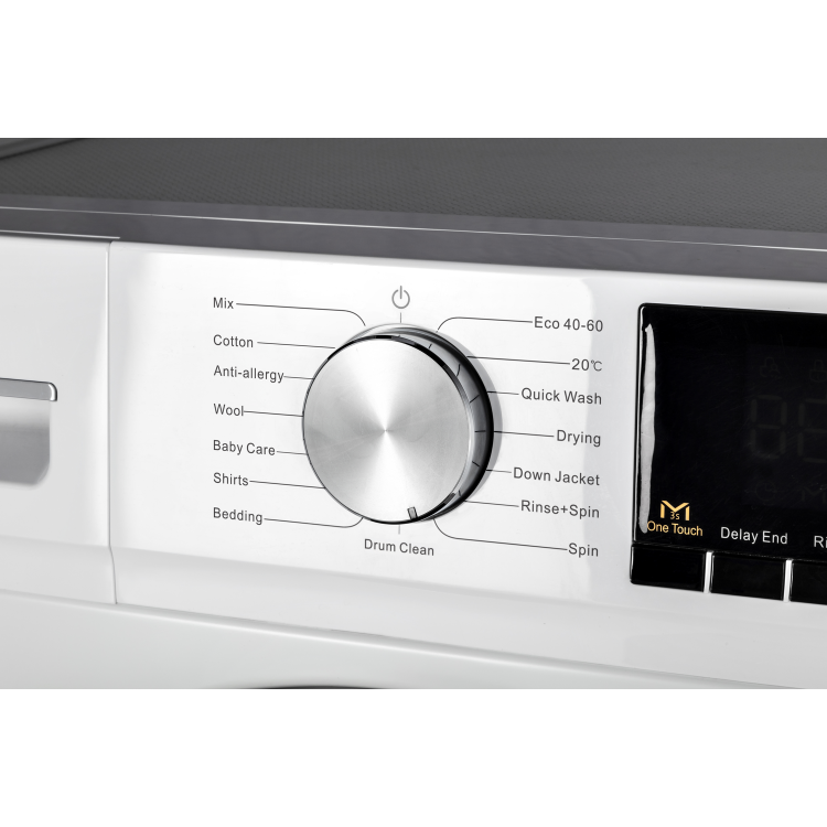 electriQ 8kg 1400rpm Washing Machine - White