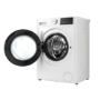 Refurbished electriQ eQMWM8KGFLA Freestanding 8KG 1400 Spin Washing Machine White