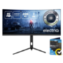 electriQ 30" VA Full HD UltraWide HDR 200Hz 1ms FreeSync Curved Gaming Monitor