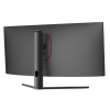 electriQ 34&quot; WQHD QLED 165Hz Curved Monitor