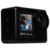 4K 60 FPS Wifi Dual Screen Waterproof Sports Action Camera - Anti Shake Technology and Full Accessory Kit