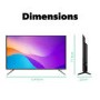 electriQ T2SMH 65 Inch LED 4K HDR Freeview Android Smart TV