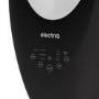 electriQ 24 Inch Bladeless Tower Fan with Mood Light - Black