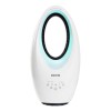 GRADE A1 - electriQ SmartApp Bladeless Fan Cooling and Heating 2kW with Optional Mood Light