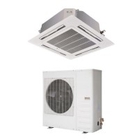 electriQ Super Slim 36000 BTU 10.5kW Toshiba GMCC Powered 4-Way Cassette Inverter Air Conditioner with Heat Pump