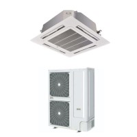 Refurbished electriQ 60000 BTU Ceiling Cassette Air Conditioner with Heating Function Refurbished electriQ 60000 BTU Ceiling Cassette Air Conditioner with Heating Function