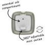 Refurbished electriQ 2L Cool Mist Humidifier and Aroma Diffuser with Ambient Light and up to 10 hours