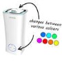 Refurbished electriQ 2L Cool Mist Humidifier and Aroma Diffuser with Ambient Light and up to 10 hours