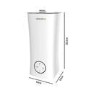 Refurbished electriQ 2L Cool Mist Humidifier and Aroma Diffuser with Ambient Light and up to 10 hours