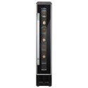 eiQ15WINESS electriQ 7 Bottle Freestanding Under Counter Wine Cooler - Stainless Steel