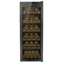eiQ201WINEBG electriQ 86 Bottle Freestanding Wine Cooler - Black