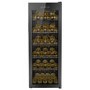 electriQ 86 Bottle Freestanding Wine Cooler - Black