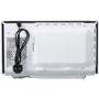 Refurbished electriQ eiQ26FBMW Freestanding 26L 900W Digital Flatbed Microwave Black