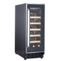Refurbished electriQ eiQ30WINESS Freestanding 18 Bottle Under Counter Wine Cooler Stainless Steel