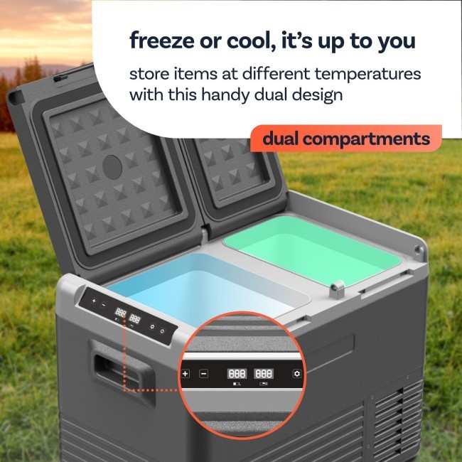 fully adjustable temperature.