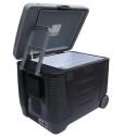 A1/eiQ45LCOOLBOXVE Refurbished electriQ eiQ45LCOOLBOXVE 45 Litre Portable Electric Coolbox with Wheels Black
