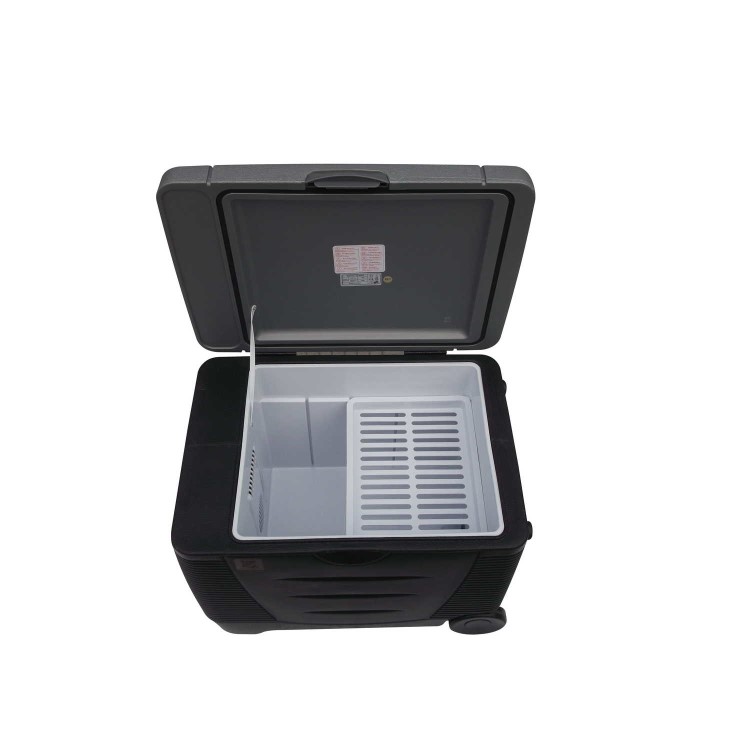 Refurbished electriQ eiQ45LCOOLBOXVE 45 Litre Portable Cooler Box Black