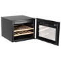 electriQ 28 Bottle In Column Wine Cooler - Black