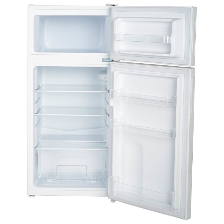 electriQ 112 Litre 80/20 Freestanding Fridge Freezer - White